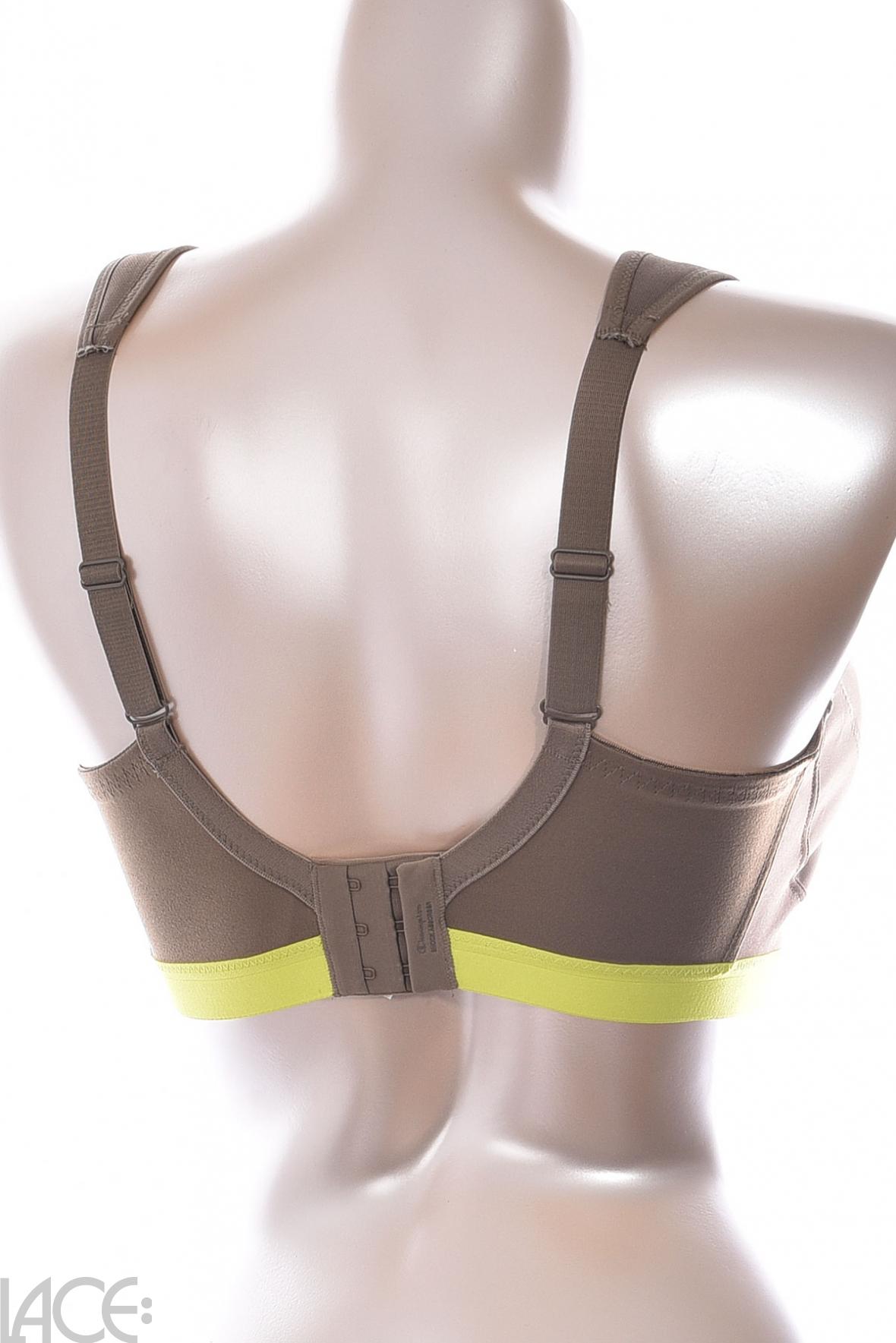 Shock Absorber Active D+ Classic Non-wired Sports bra G-K cup KHAKI –