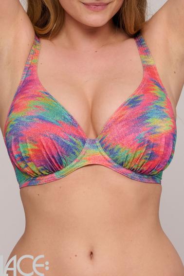 PrimaDonna Swim - Cairo Plunge Bikini Top E-G cup