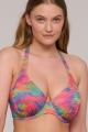 PrimaDonna Swim - Cairo Plunge Bikini Top E-G cup