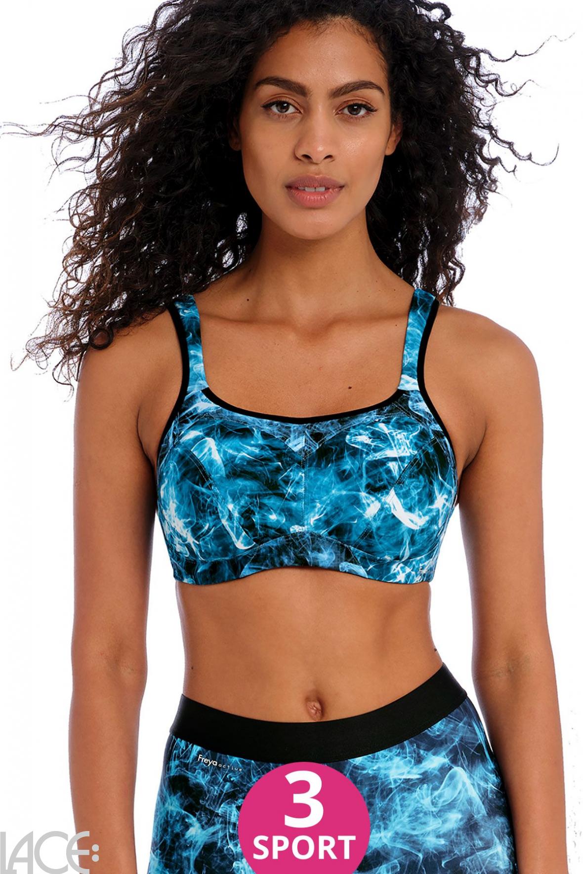 Freya Lingerie High-Octane Underwired Sports bra F-L cup GALACTIC –