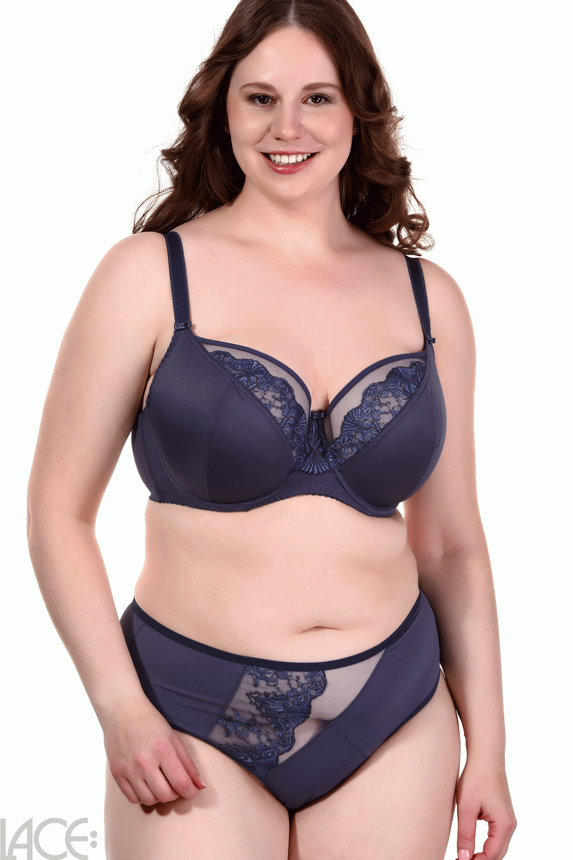 Gorsenia K496 Women's Paradise Navy Blue Underwired Full Cup Bra 30H (FF  UK) : Gorsenia: : Clothing, Shoes & Accessories