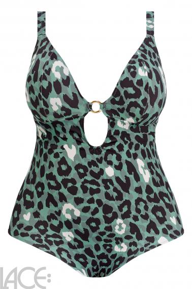 Elomi Swim - Jungle Bay Plunge Swimsuit G-L cup