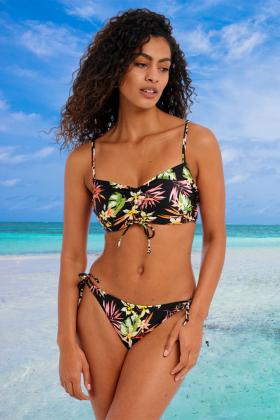 Hot Tropics Bikini Top by Freya, Blue Floral