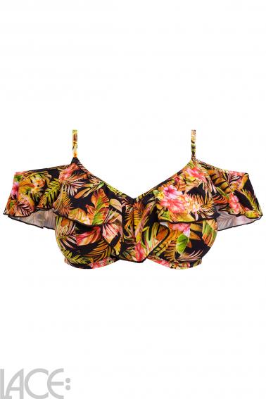 Elomi - Tiger Valley Bandeau Bikini Top I-K cup