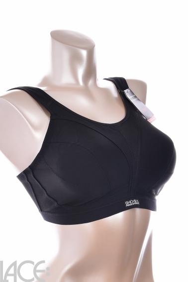 Shock Absorber Active D+ Classic Non-wired Sports bra G-K cup BLACK –