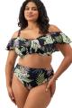 Elomi Swim - Tropical Retreat Bandeau Bikini Top I-L cup