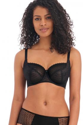 Freya Womens Daisy Lace Soft Plunging Lace Bralette : : Clothing,  Shoes & Accessories