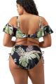 Elomi Swim - Tropical Retreat Bandeau Bikini Top I-L cup