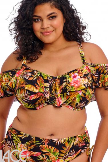 Elomi - Tiger Valley Bandeau Bikini Top I-K cup