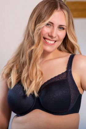 Ulla Kate Sports Bra with Underwire Bands 32 - 44 - Midnight Magic Lingerie