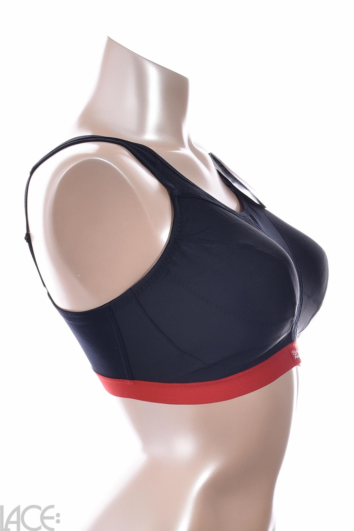 Shock Absorber Active D+ Classic Non-wired Sports bra G-K cup NAVY –