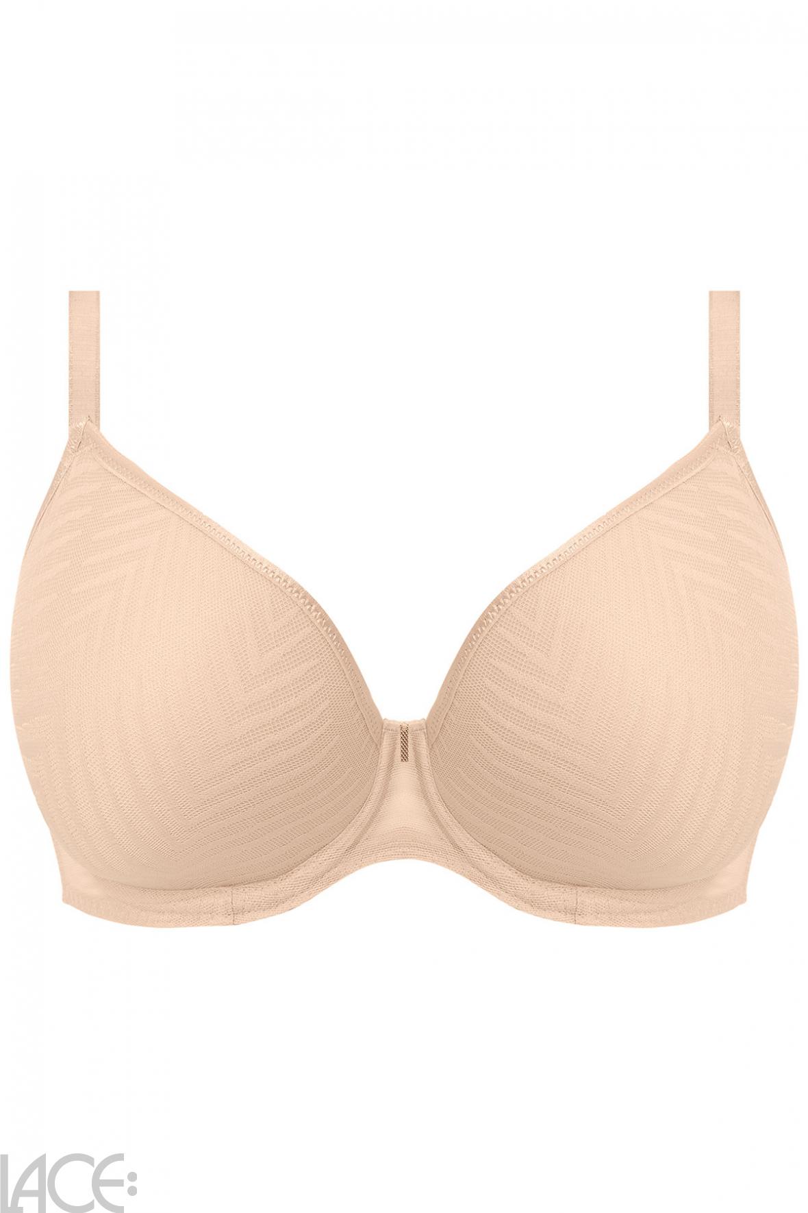 Freya Lingerie Tailored Padded bra F-J cup NATURAL BEIGE – Lace