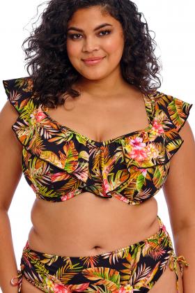 Elomi - Tiger Valley Bandeau Bikini Top I-K cup