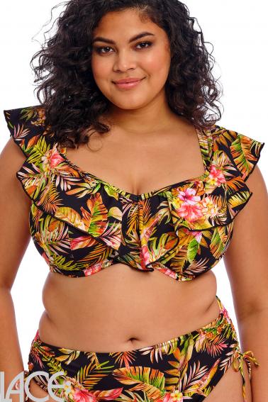 Elomi - Tiger Valley Bandeau Bikini Top I-K cup