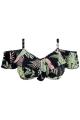 Elomi Swim - Tropical Retreat Bandeau Bikini Top I-L cup