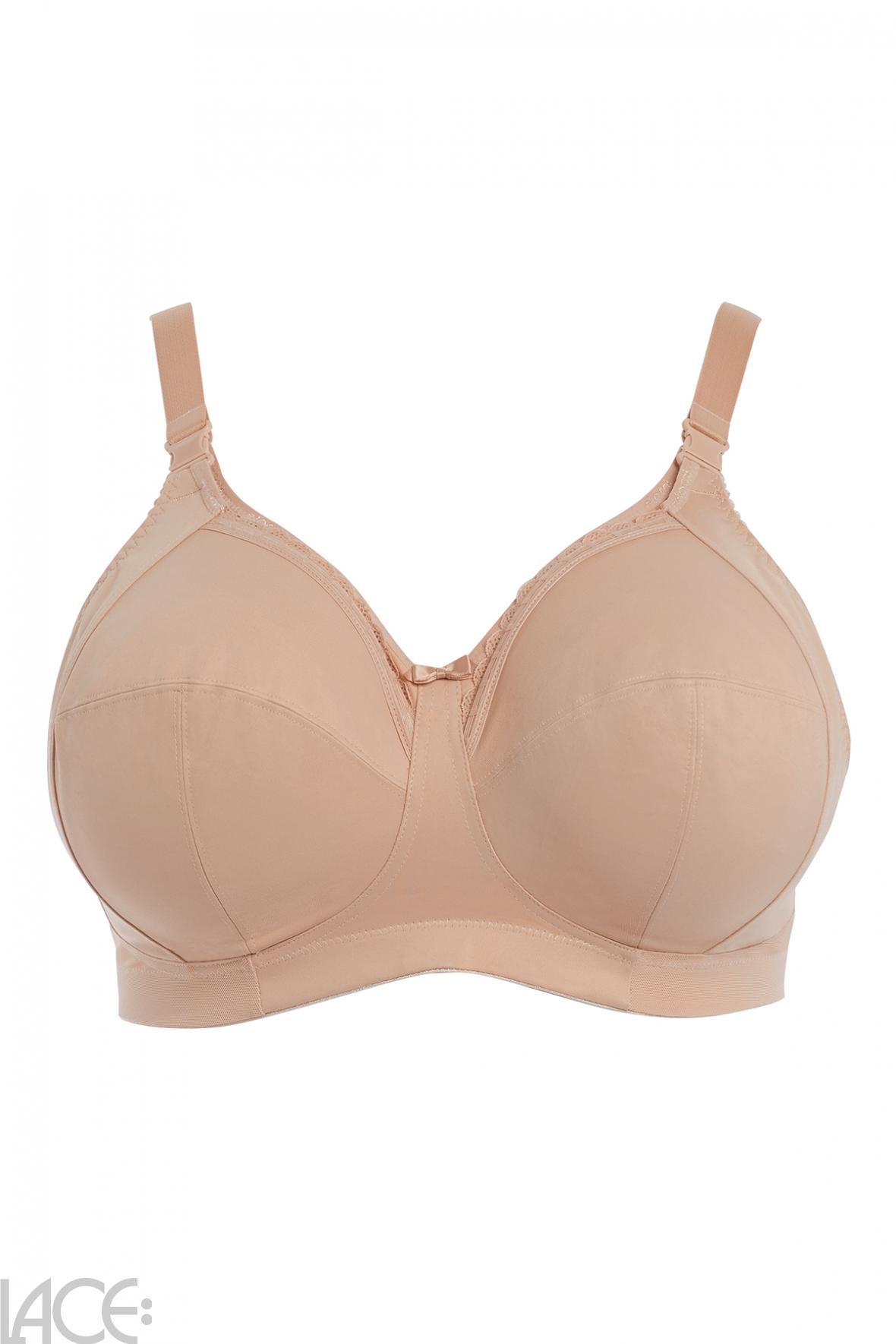 NWT Elomi Beatrice Soft Cup Nursing Bra Nude Size 38E - $43 New