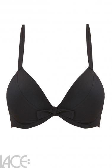 LACE Design Dueodde Halter Bikini Top D-G cup BLACK – Lace