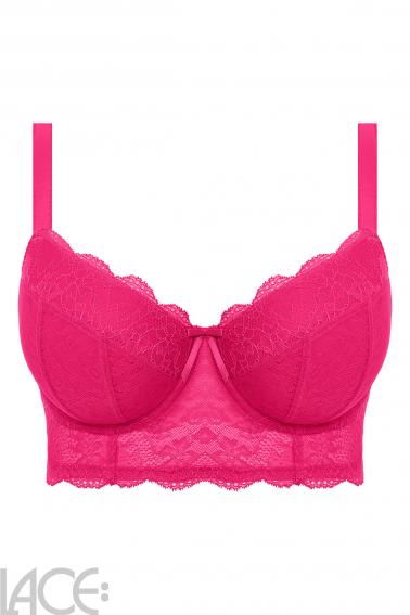 Freya Lingerie - Fancies Padded longline bra F-K cup