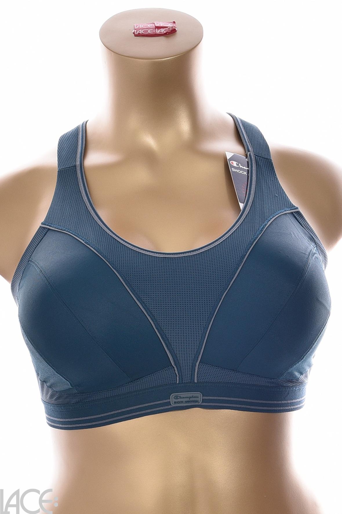 Shock Absorber Ultimate Run Non-wired Sports bra F-I cup TEAL –